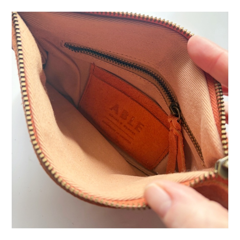 ABLE Rachel Suede Wristlet Clutch - Picture 6 of 8